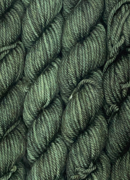 Mini DK Hunter Green Skein