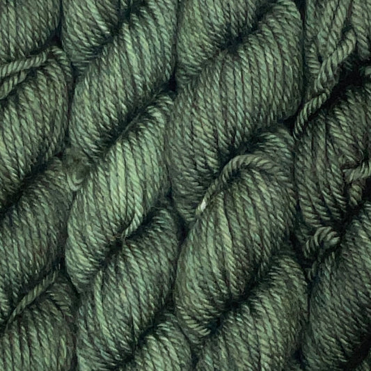 Mini DK Hunter Green Skein