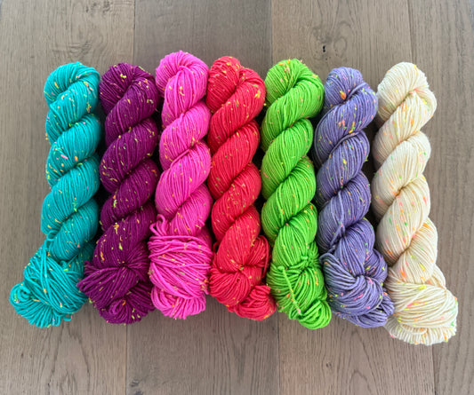 DK Neon Tweed Skeins