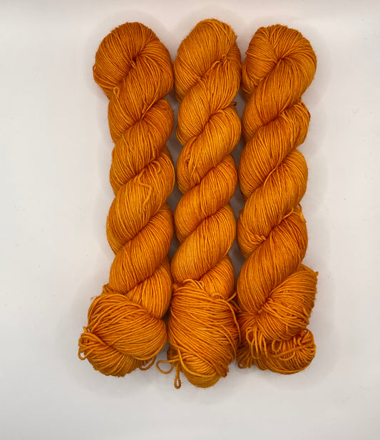 Pumpkin Fingering Yarn