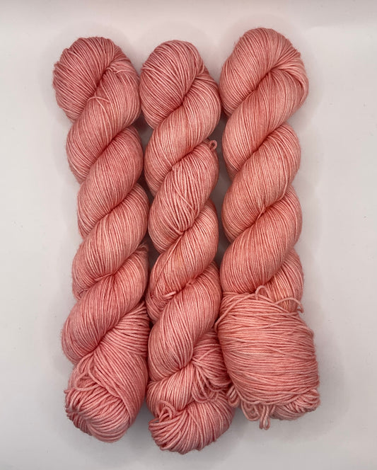 Coral Fingering Yarn