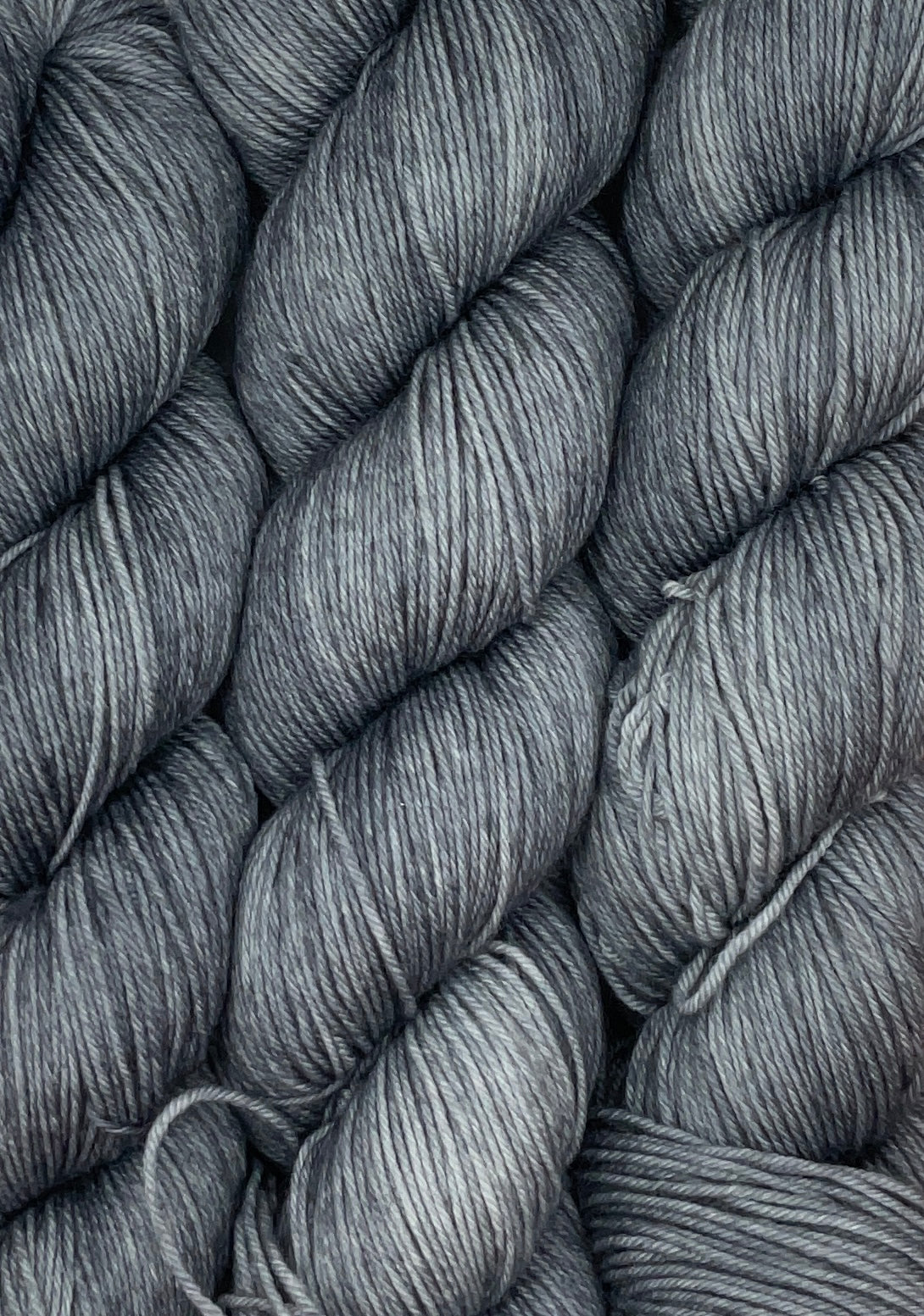 Grey Fingering Yarn