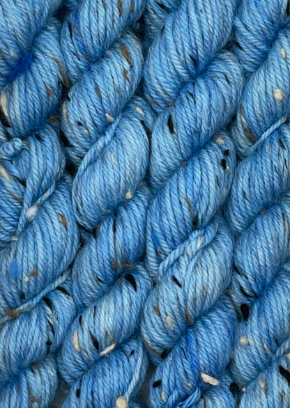 Mini DK Tweed Blue Eyes Skein