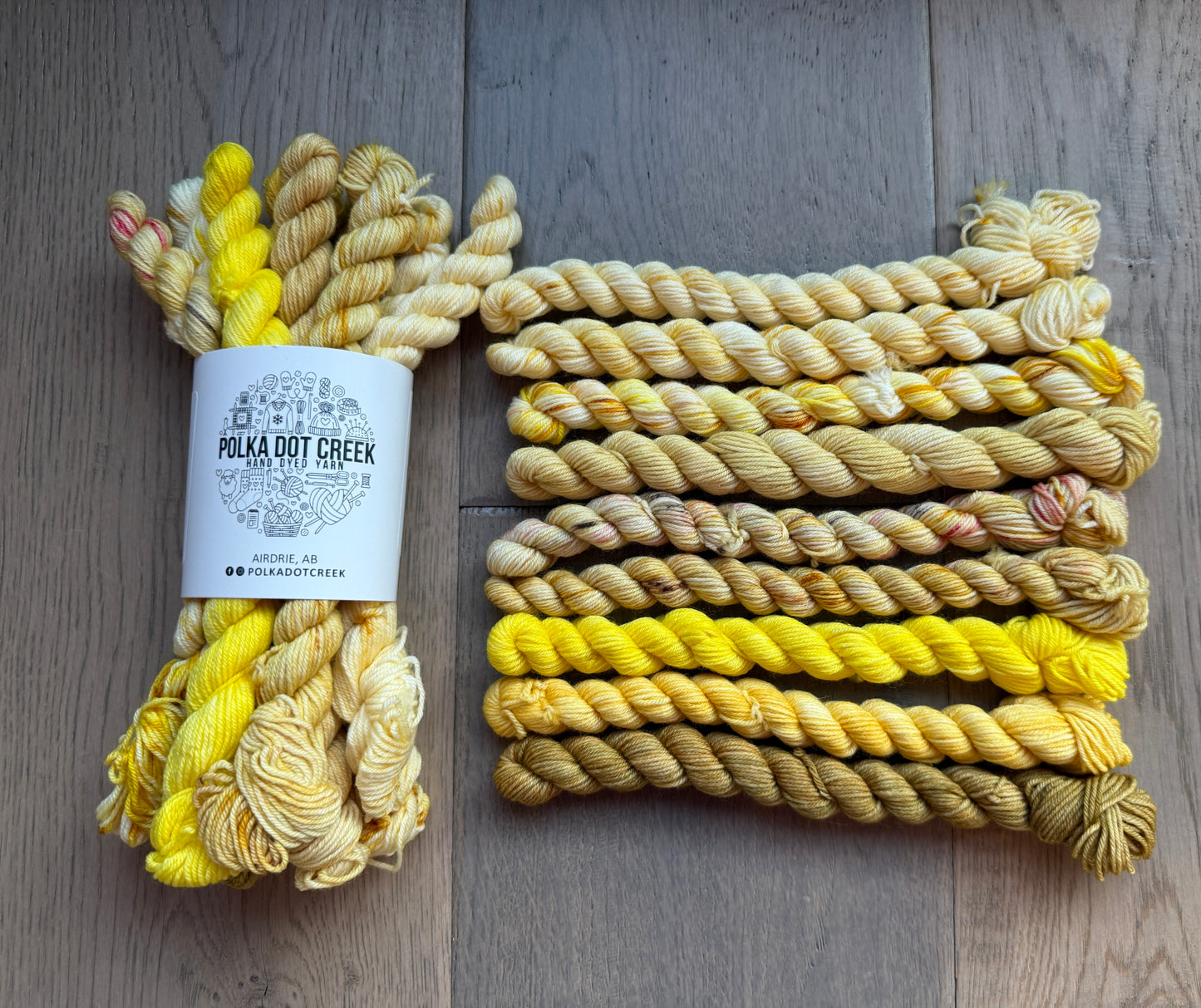 2024 Blanket Club individual color yarn bouquets