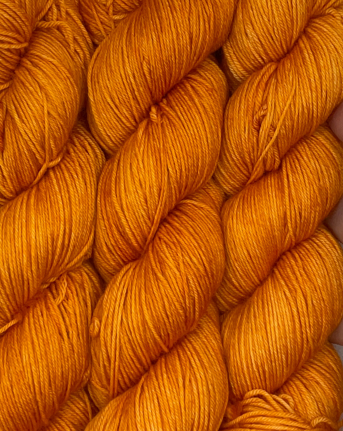 Pumpkin Fingering Yarn