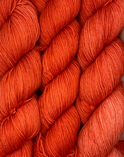 Tangerine Fingering Yarn