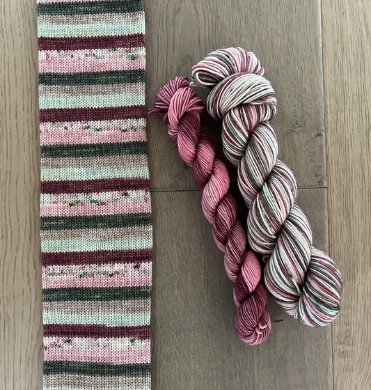 Woolly Winterland Fingering Self-Striping Sock Set