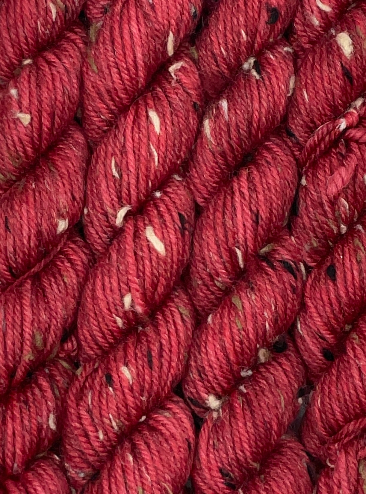 Mini DK Tweed Russet Skein