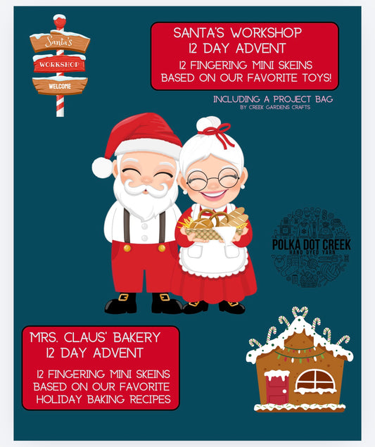Christmas in July- Santa and Mrs. Claus