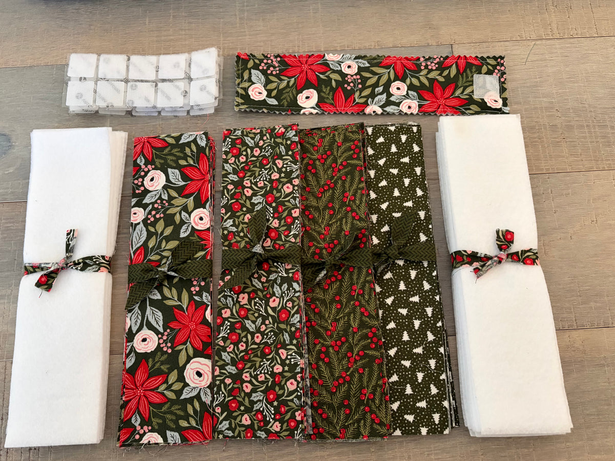 Fabric Advent Garland 25 day KIT-COMING SOON