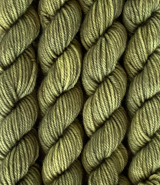 Mini DK Moss Skein