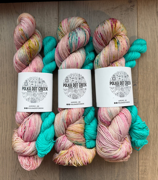 "I fell in love with Jess the minute she walked in the door" Fingering sock set