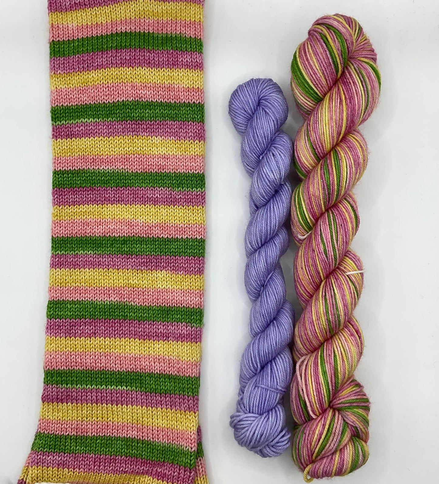 Tulip Festival Self Striping Sock Set