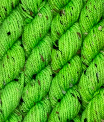 Mini DK Tweed Limeaide Skein