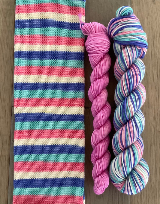 Aly’s Fingering Self-Striping Sock Set