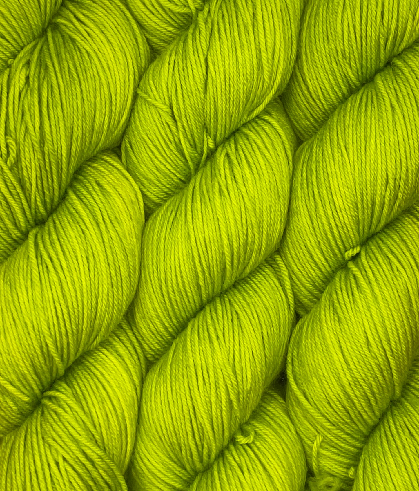 Chartreuse Fingering Yarn