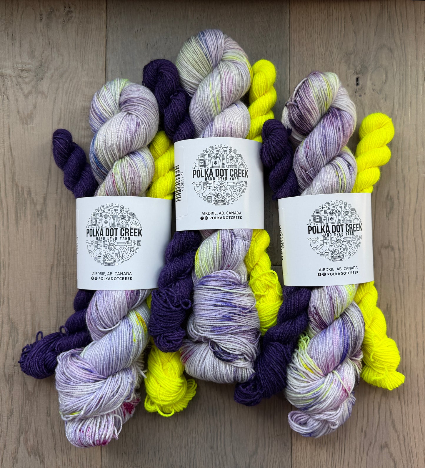 Lavender Lemonade Fingering Sock Set