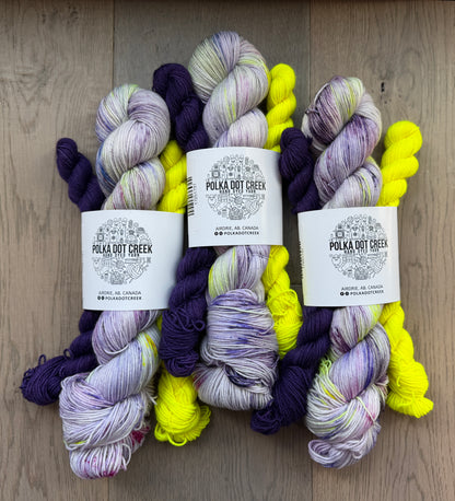 Lavender Lemonade Fingering Sock Set