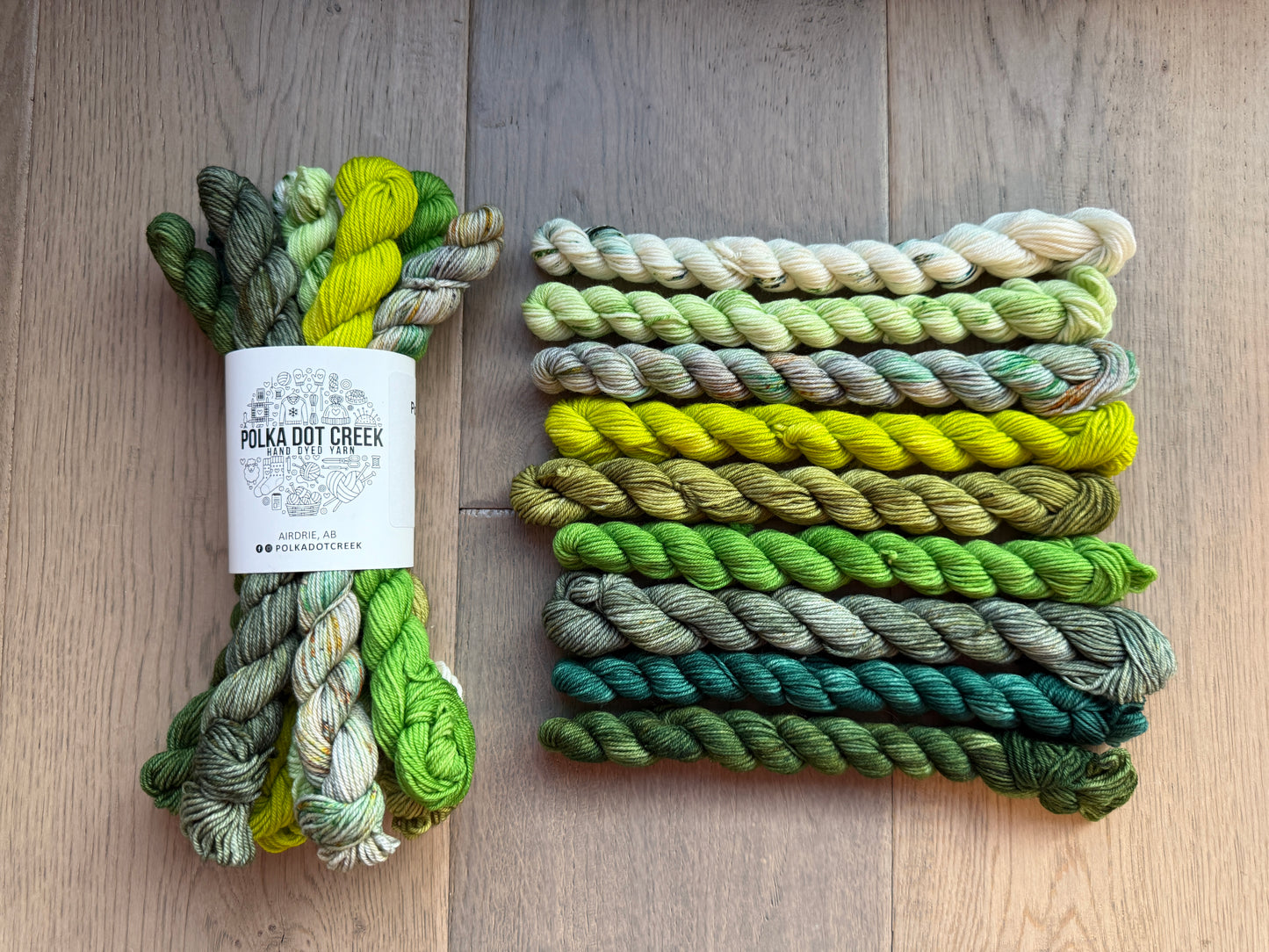 2024 Blanket Club individual color yarn bouquets