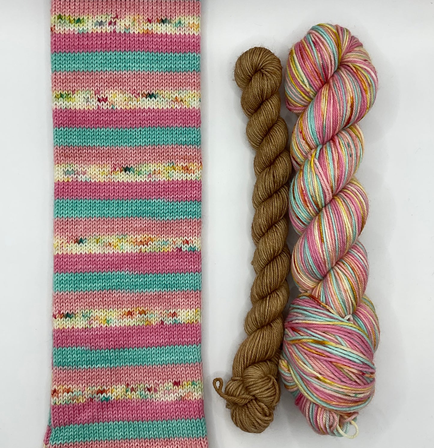 Funfetti Fingering Self-Striping Sock Set