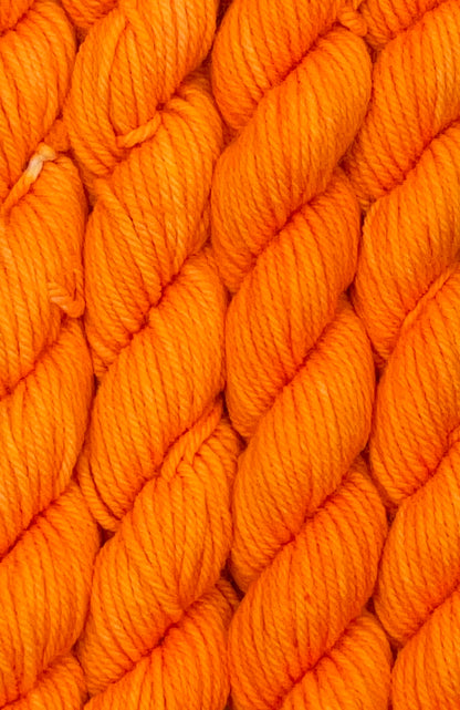 Mini DK Safety Vest Orange Skein