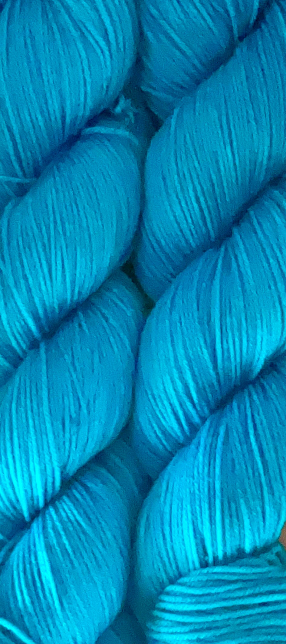 Turquoise Fingering Yarn