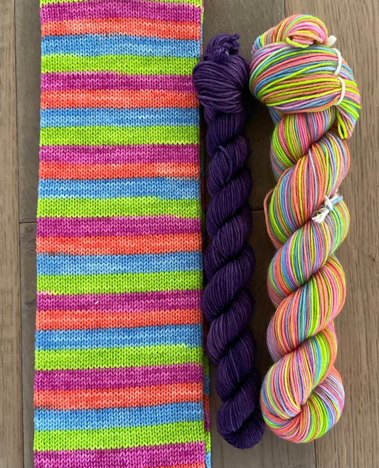 Candice's Fingering Self-Striping Sock Set