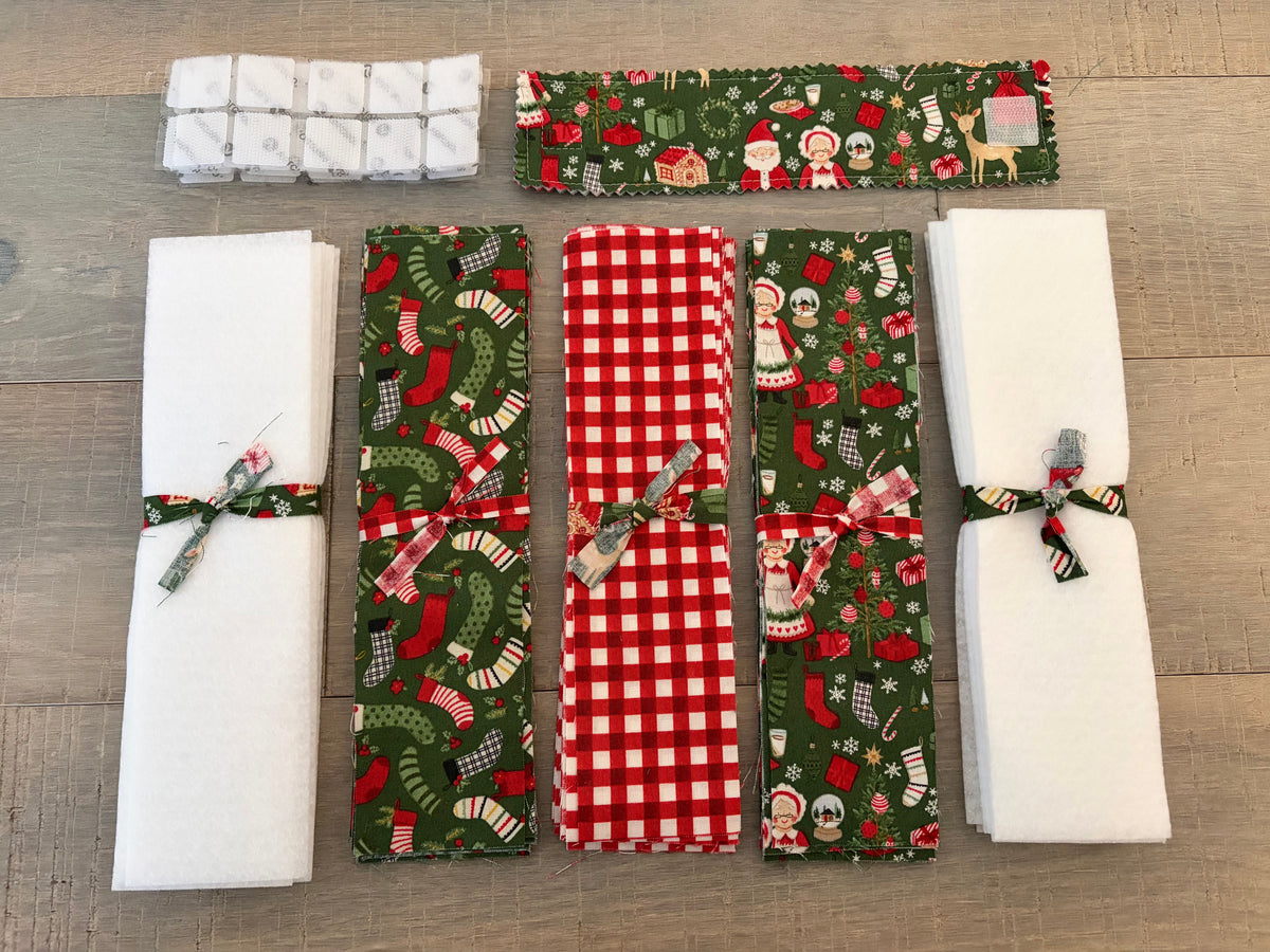 Fabric Advent Garland 25 day KIT-COMING SOON