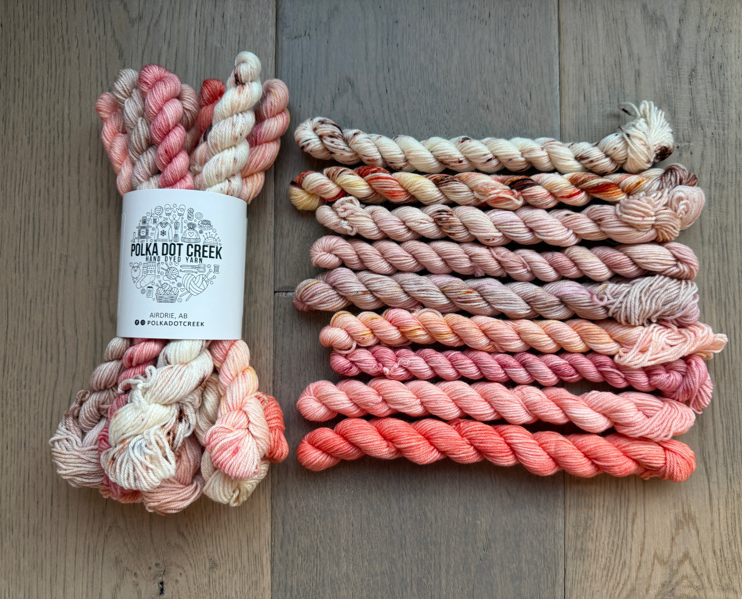 2024 Blanket Club individual color yarn bouquets