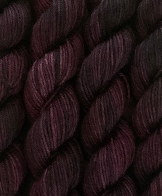 Mini Saskatoon Jam Fingering Skein