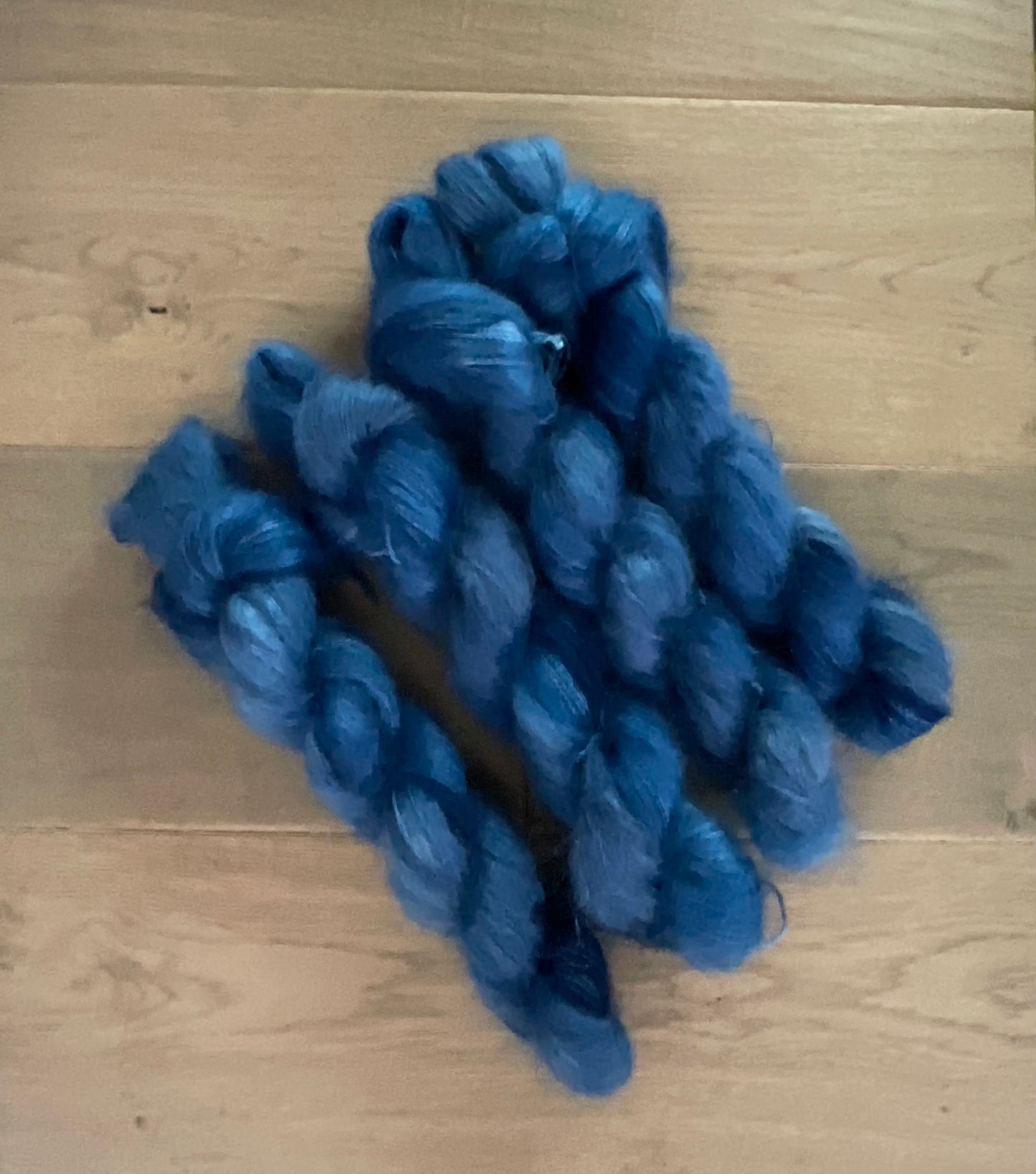 Blueberry Mohair Skein