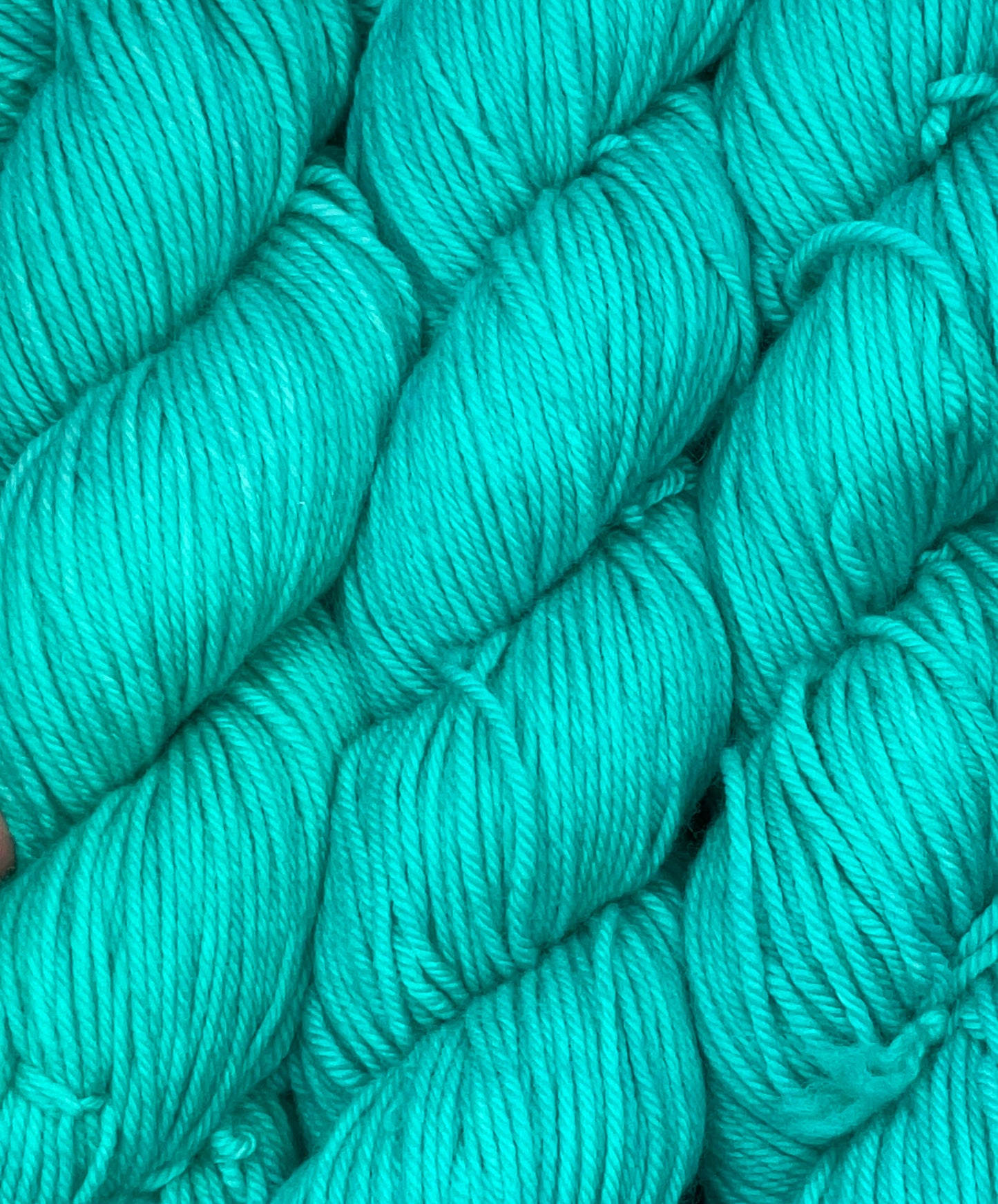 DK Bright Aqua Yarn