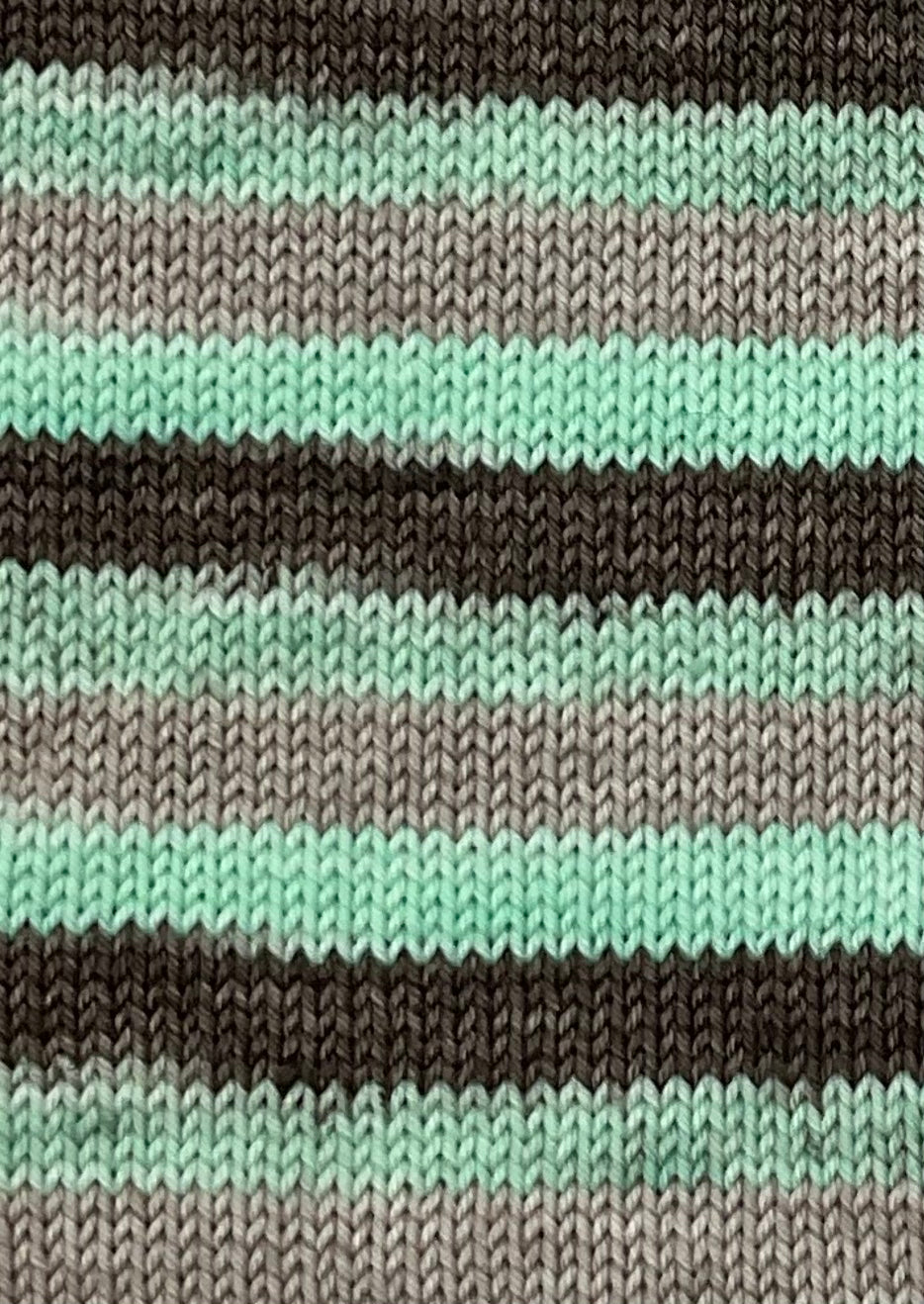 Mint Chocolate Chip Fingering Self-Striping Sock Set