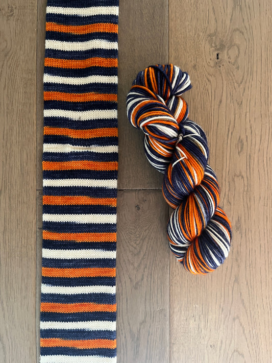 OOPSIE Skein-Edmonton Oilers-DK Self Striping Skein