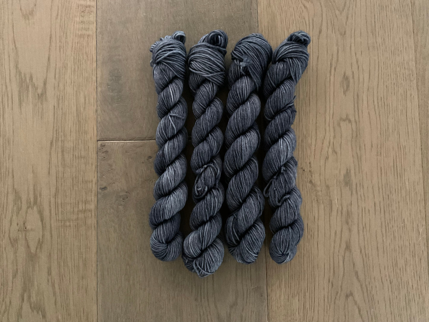 Mini Steel Fingering Skein