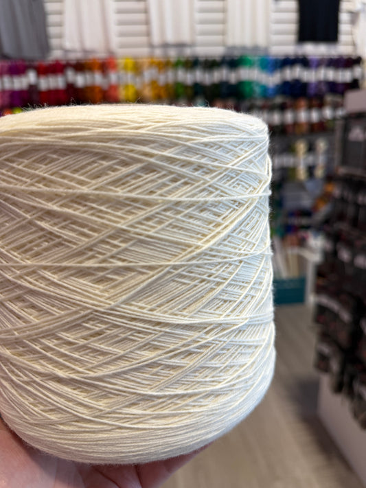 Undyed Yarn Cones PRE-ORDER
