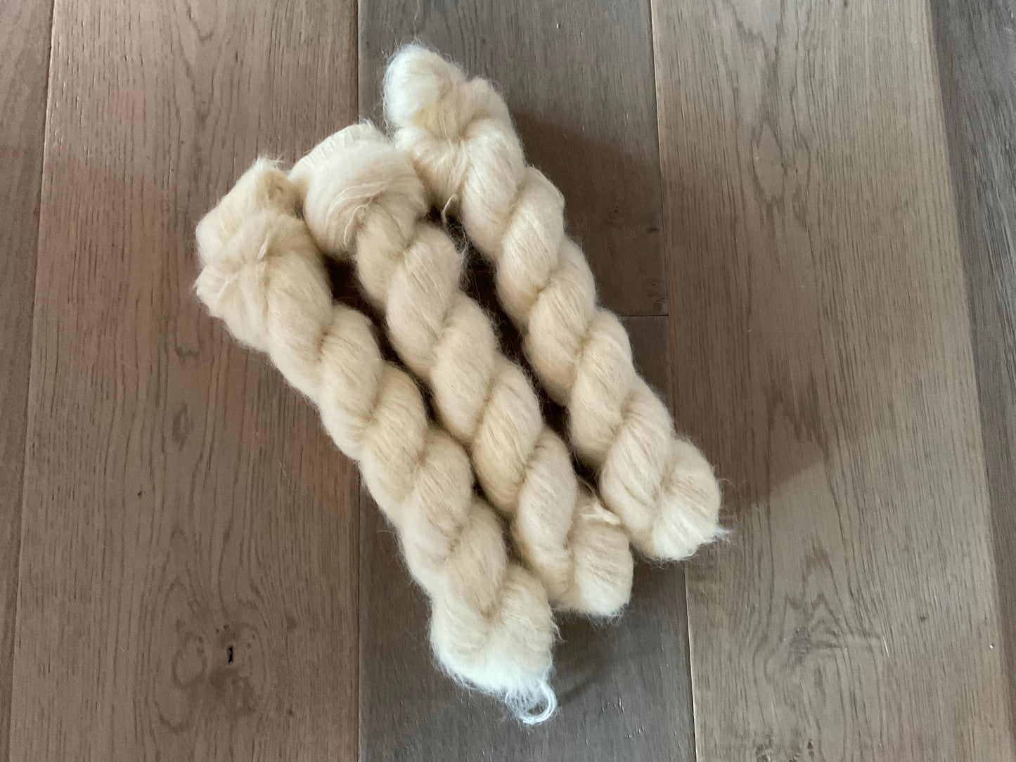 Butter Suri Alpaca Silk Skein