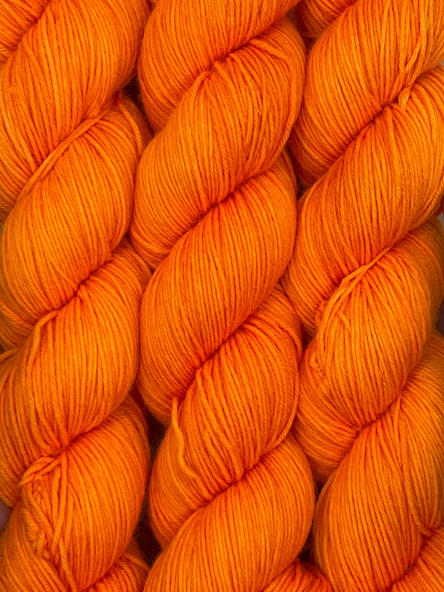 Safety Vest Orange Fingering Skein