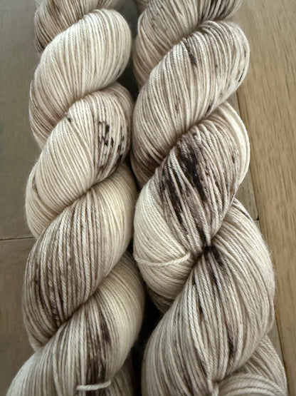Cookies and Cream Fingering Skein