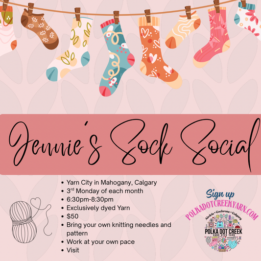 Jennie's Sock Social