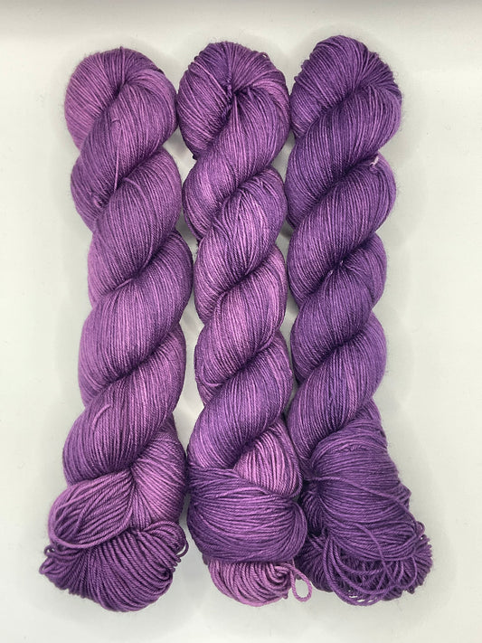 Purple Fingering Yarn