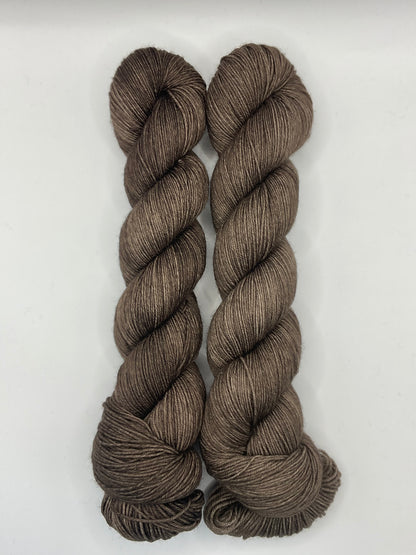 Chocolate Fingering Yarn