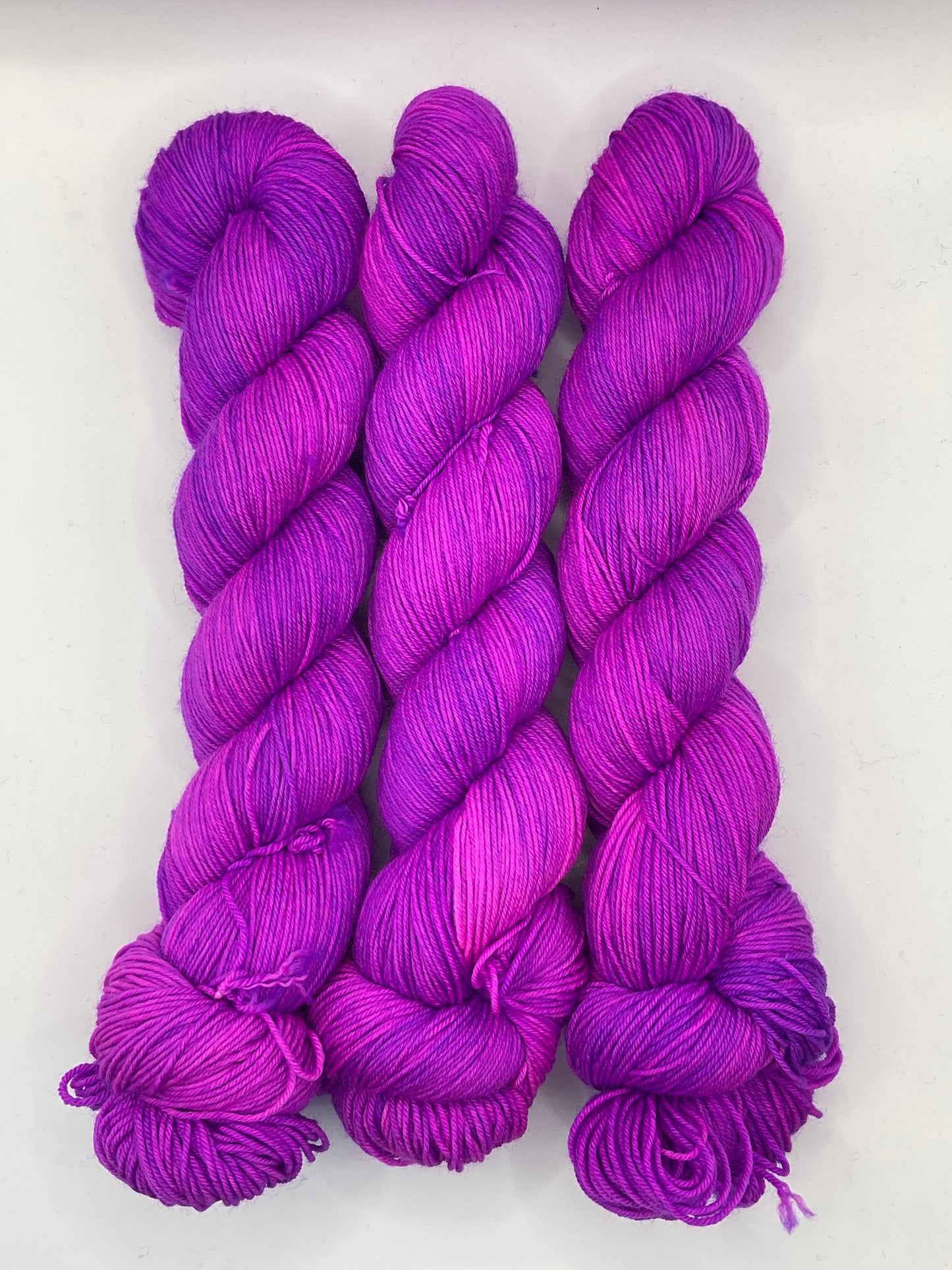 Purple Pop Fingering Yarn