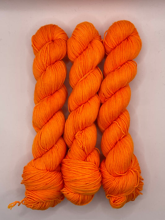 Safety Vest Orange Fingering Skein