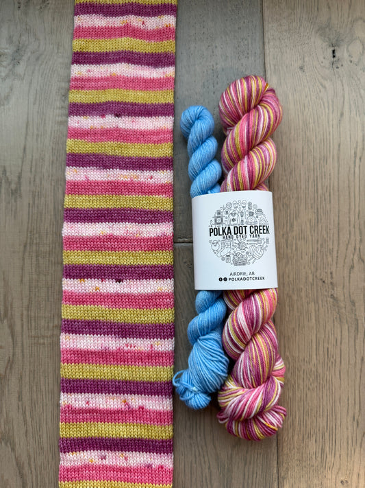 Aurora Self Striping Sock Set