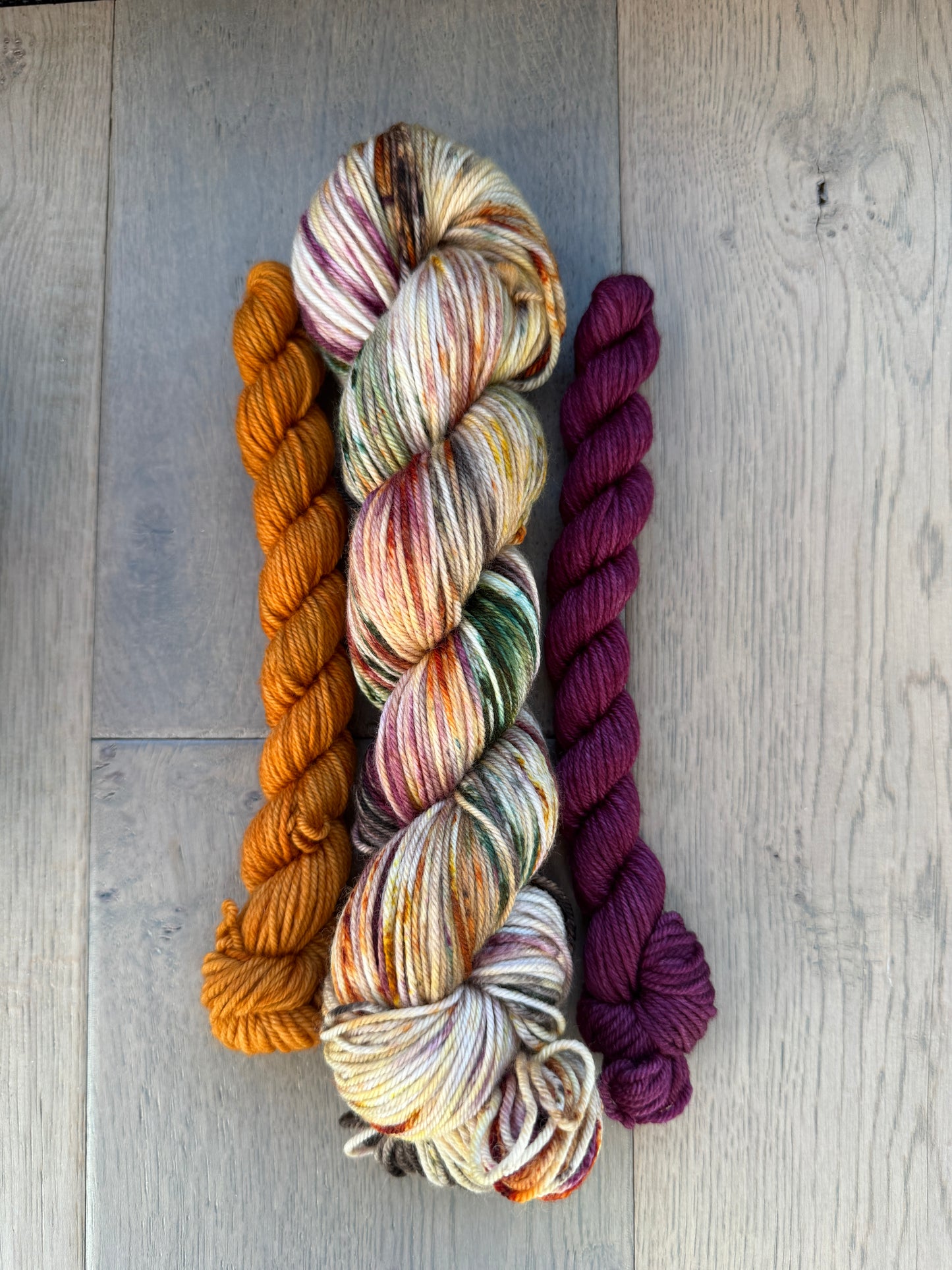 Crunchy Leaves DK Sock Set