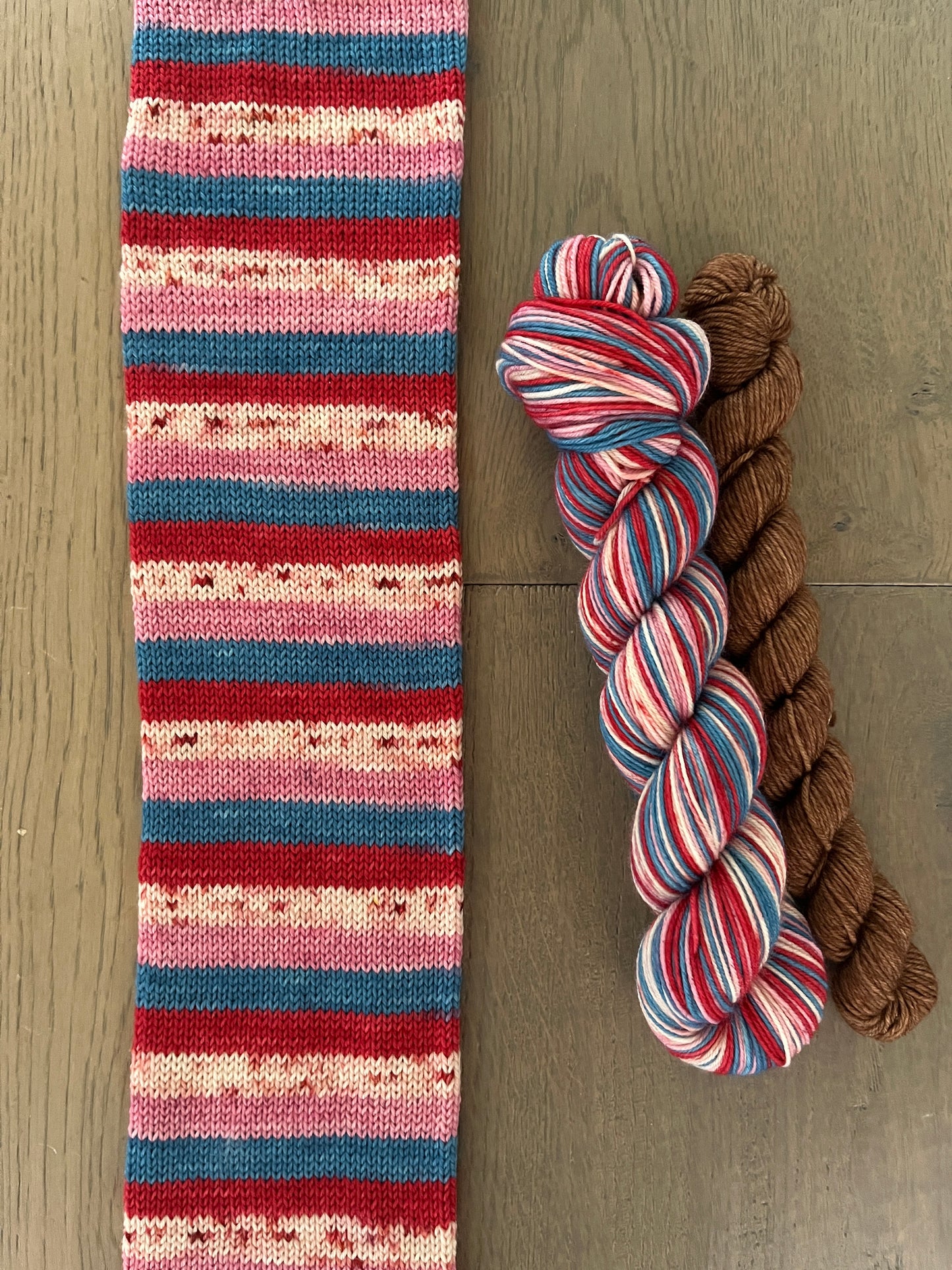 Fancy Fingering Self-Striping Sock Set