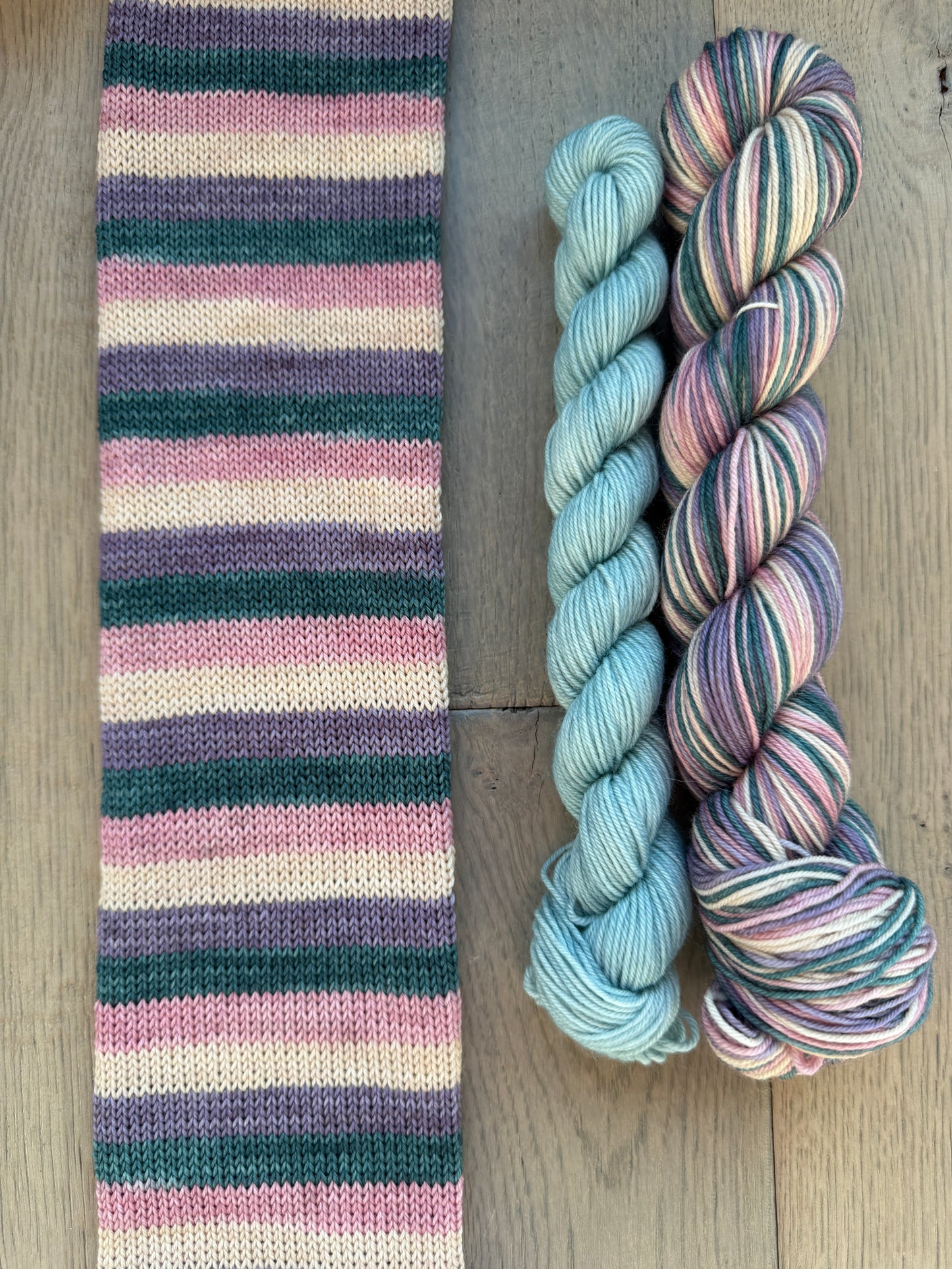 Payton Fingering Self-Striping Sock Set