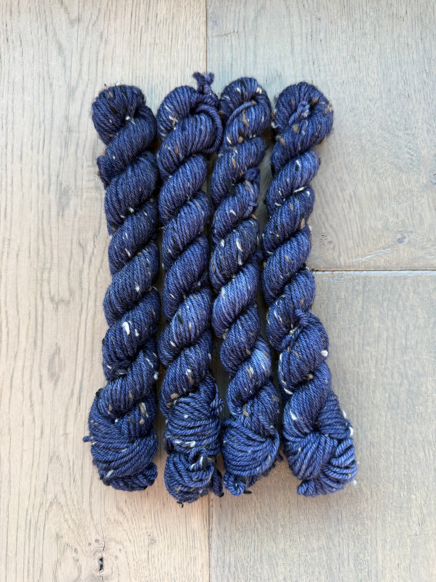 Mini DK Tweed Navy Yarn