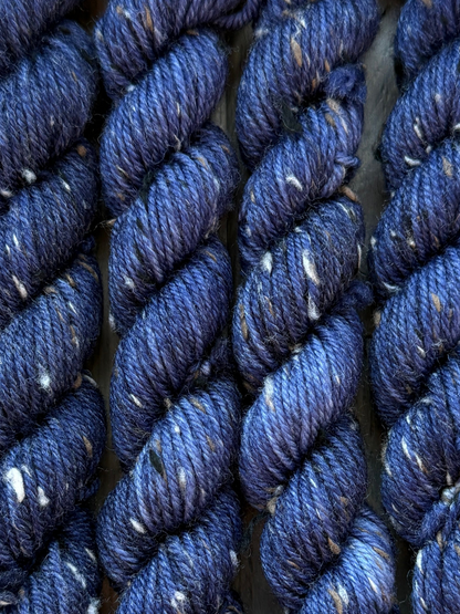 Mini DK Tweed Navy Yarn